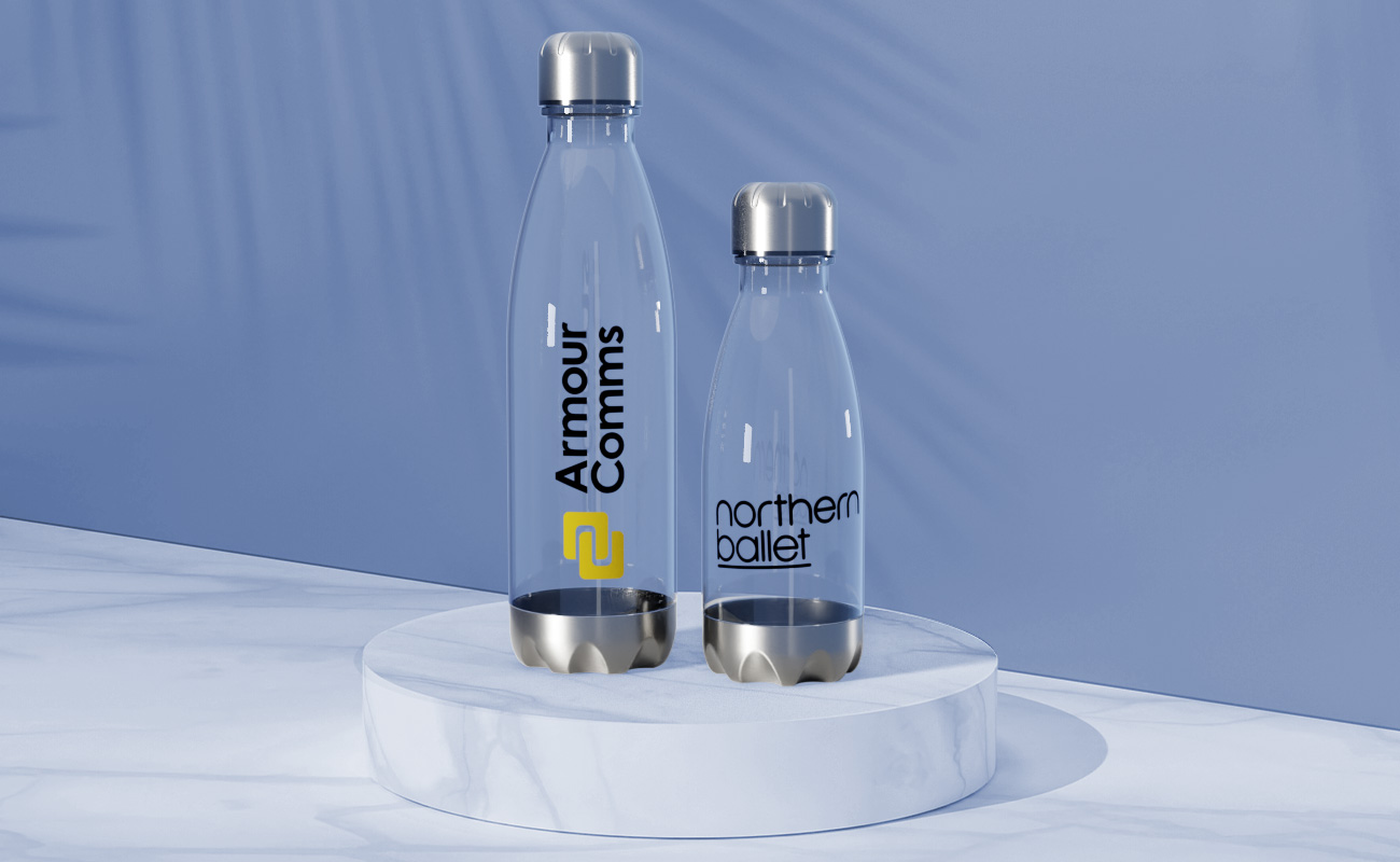 Nova Clear - Printed Water Bottles