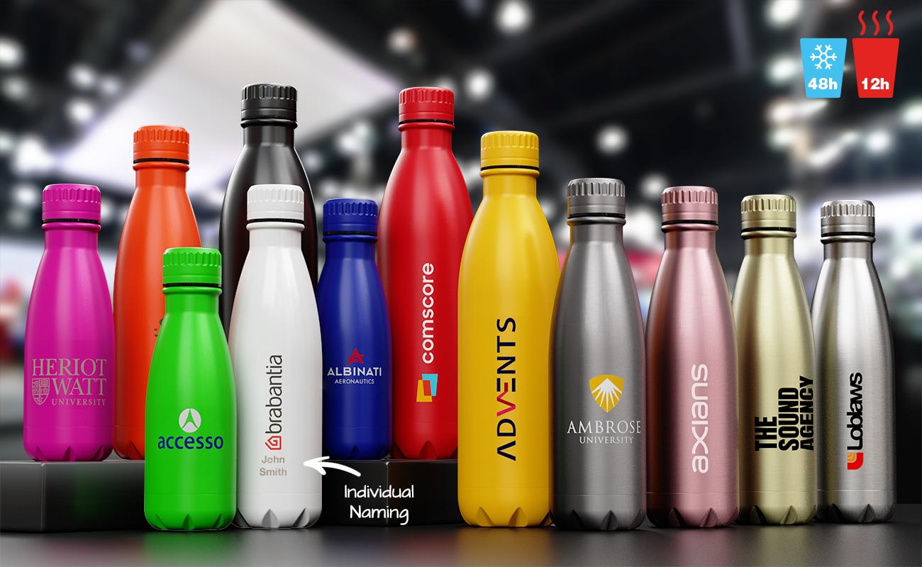 Nova Pure - Personalized Insulated Water Bottles